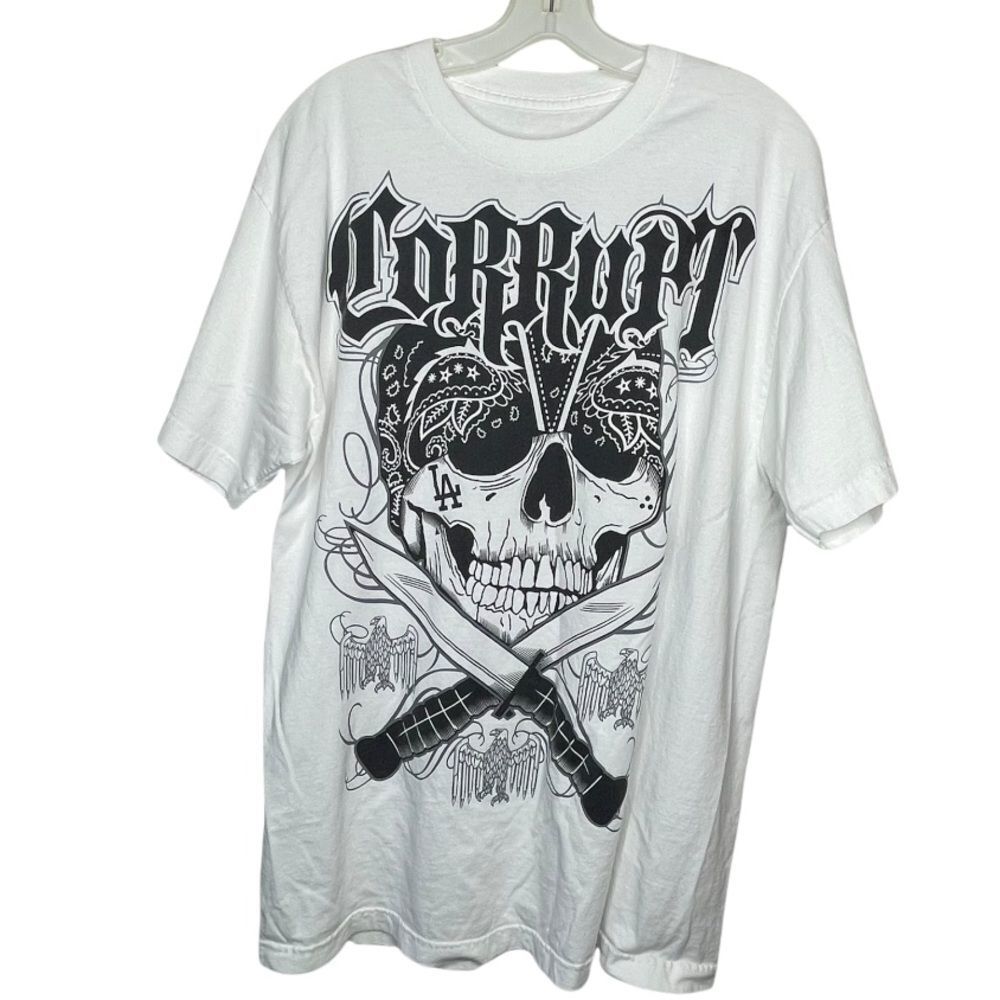 Corrupt White T-Shirt